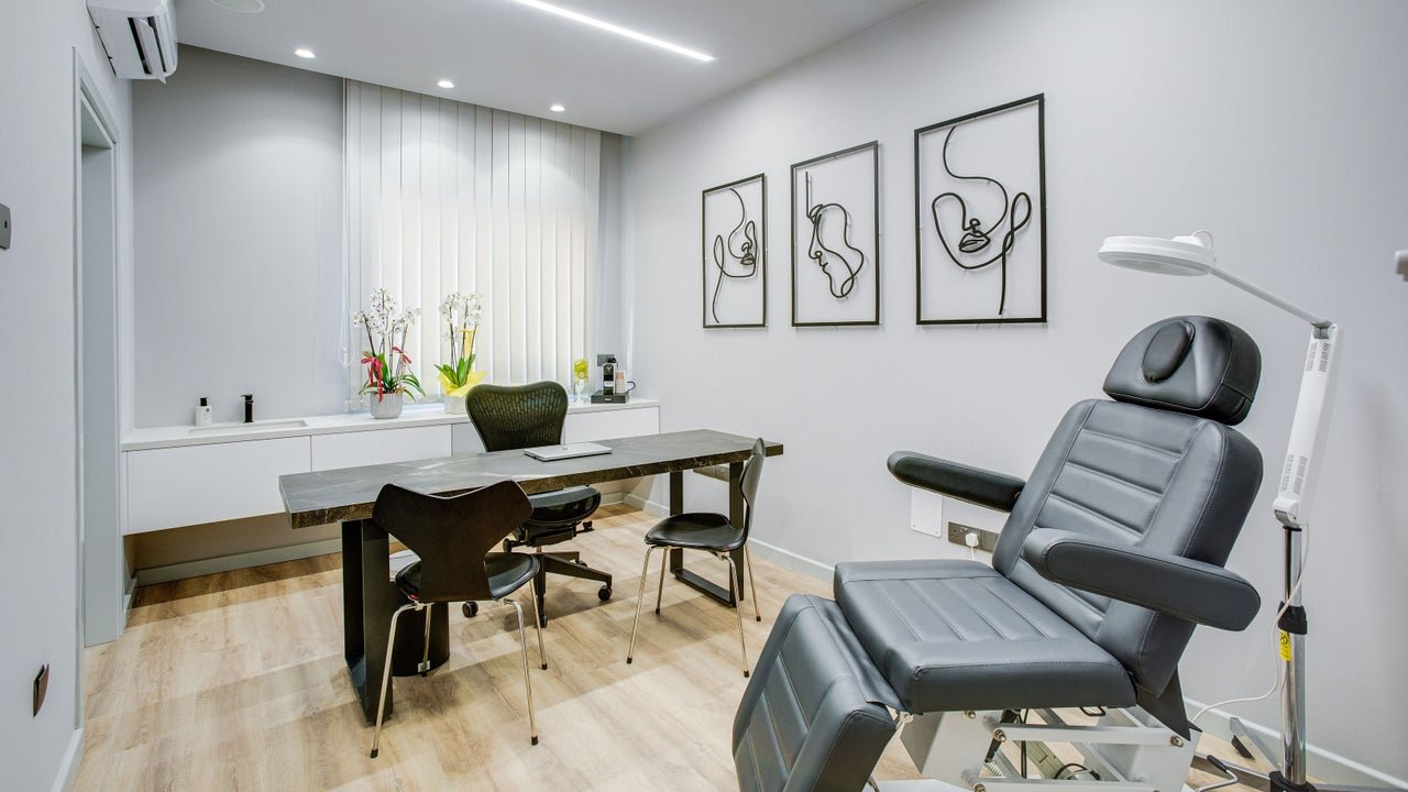 The treatment chair at Beauty in the City