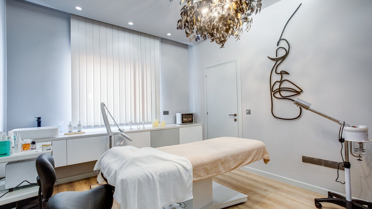 A private treatment room at Beauty in the City